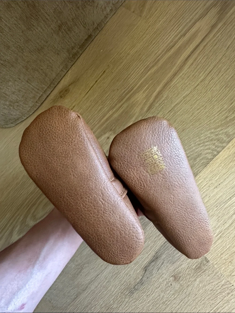 Brown Cowboy Booties 6-12M